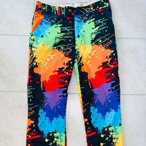 Loudmouth Paint Splatter Pants